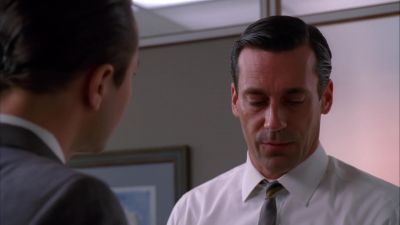 Were you aware that
we applied for a security clearance - Mad Men