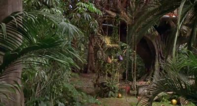 We're back at the tree house - George of the Jungle
