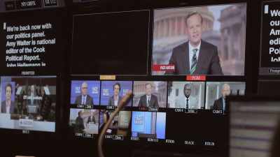  We're back now
 with our politics panel. - Trumped: Inside the Greatest Political Upset of All Time