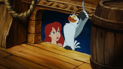 We're bein' intrepidaceous We're out to discover - The Little Mermaid