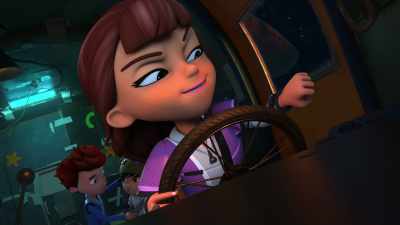 We're being pulled into a black hole,
and they're all screaming - Ready, Jet, Go! Space Camp: The Movie