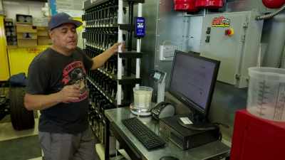 We're brewing up a really
cool white pearl. - Shorty's Dream Shop