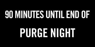 We're clear. - The Purge