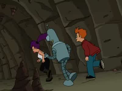 We're close to the exit. - Futurama