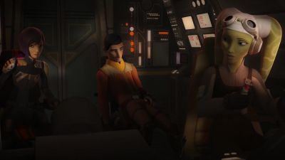 We're coming up on Yavin 4. - Star Wars Rebels