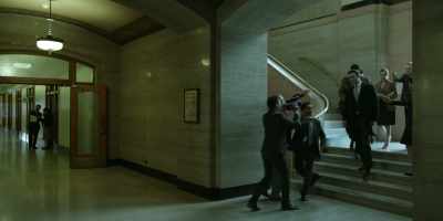 We're done here.
Get out of my face. - Pearson