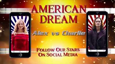 We're down to our last two
finalists. Alex and Charlie - Blood Pageant