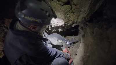 We're drilling at 250 feet.
Not bad. - Beyond Oak Island