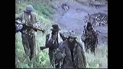 We're encountered
by four guys, heavily armed. - The Dawn Wall