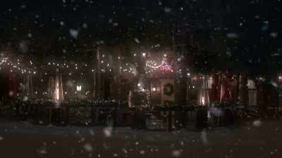 We're expecting anywhere
from six to eight inches - A Country Christmas Harmony