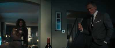 -Were you expecting somebody?
- - No Time to Die