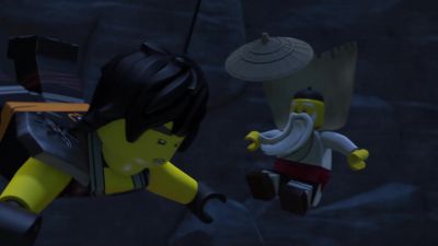 We're falling again. - Ninjago: Masters of Spinjitzu