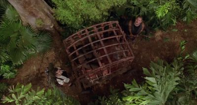 Were you fighting with the Narrator - George of the Jungle