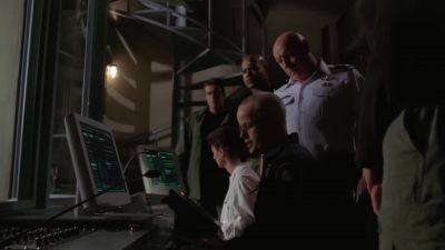 We're getting a direct transmission from a
Tollan long-range communication device. - Stargate SG-1