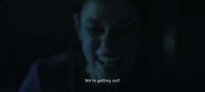 We're getting out!
We're getting out, Julia! - The Pink Cloud