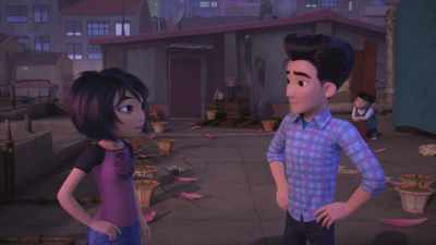 We're getting pretty good at this whole
"helping magical creatures" thing. - Abominable and the Invisible City