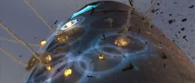 We're getting pummeled here! - Monsters vs  Aliens