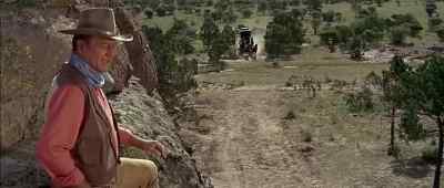 We're goin'
the wrong way,
Mr. Pierce! - The War Wagon