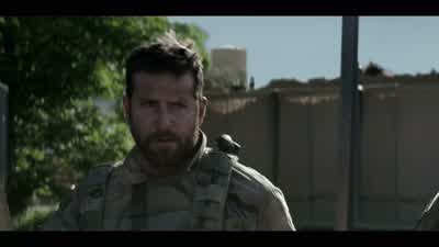 We're going back out. - American Sniper