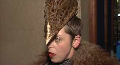 We're going to do some falconry tomorrow
cos Alexander's got a very... - McQueen