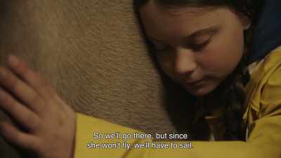 We're going to go, but how she
doesn't want to take the plane ... - I Am Greta