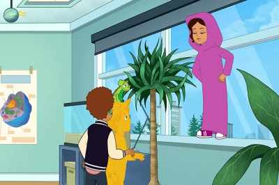 -We're going to lose, again!
-I can't watch! - The Magic School Bus Rides Again