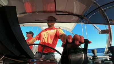 We're going to slow down and
start putting sails up - Below Deck Sailing Yacht
