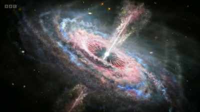 We're going to use these two torches
to represent quasars. - Secrets of Size: Atoms to Supergalaxies
