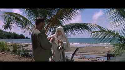 We're gonna catch that turtle,
ma'am. Are we, Mr. Allison? - Heaven Knows, Mr  Allison