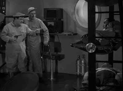 - We're gonna fix you
guys for getting us blamed - Abbott and Costello Go to Mars