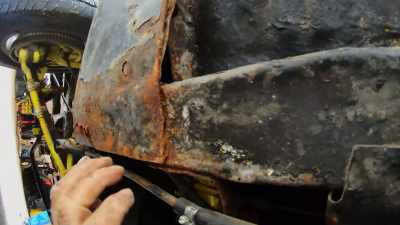We're gonna have to change this,
cut this apart, - Rust Valley Restorers