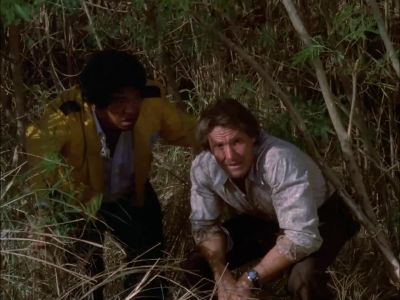 WE'RE GONNA HAVE TO
GET ACROSS THAT CLEARING. - Hawaii Five-O