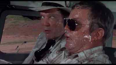 We're gonna hit him! Pull up! Pull up! - Herbie Goes Bananas