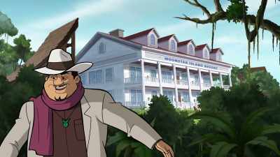 We're gonna jump this thing
over the hotel - Scooby-Doo! Return to Zombie Island