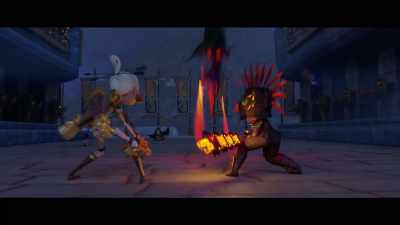 We're gonna kill you
and become all-powerful ourselves. - Maya and the Three