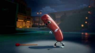 ♪ We're gonna start a fire ♪ - Sausage Party: Foodtopia