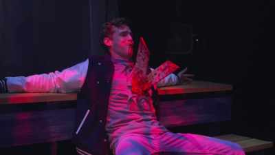 ♪ We're gonna tape him up in plastic ♪ - Nerdy Prudes Must Die