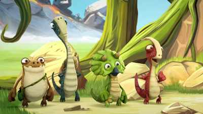 We're gonna teach you
everything a dino needs to know. - Gigantosaurus
