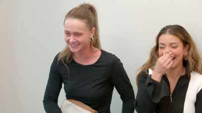 We're having a serious
conversation over here, Mayci! - The Secret Lives of Mormon Wives