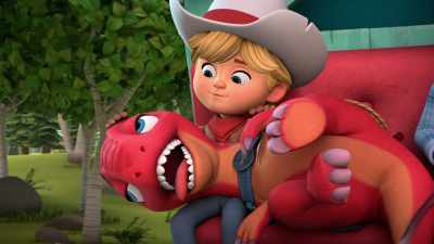 We're headed home, Blitz.
You deserve a good, long rest. - Dino Ranch