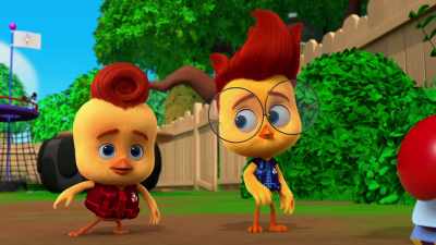 We're helping Captain Tully
with something really important. - The Chicken Squad