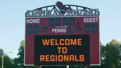 We're here at the historic
Central Square Track and Field, - Crush