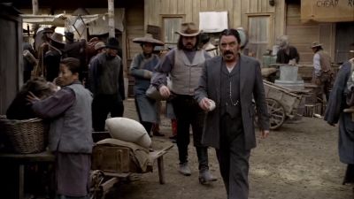 We're here to be overcharged
on some fucking meat. - Deadwood