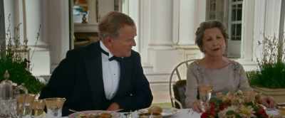 We're here
because your son invited us. - Downton Abbey: A New Era