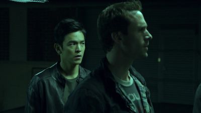 WE'RE...
HERE FOR THE MEETING. - FlashForward