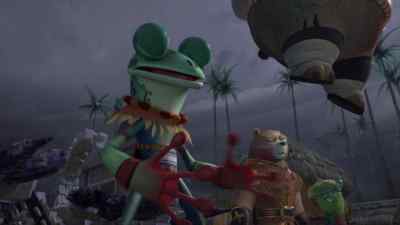 We're here for
the Tianshang Weapons, Zuma. - Kung Fu Panda: The Dragon Knight