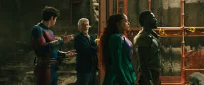 We're here to negotoiate the terms of your peaceful surrenderI'm not peaceful Nor do I surrender - Black Adam