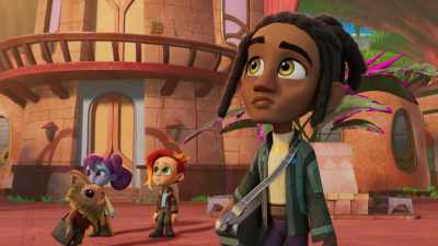 -We're here to rescue you.
-[snorts] - Star Wars: Young Jedi Adventures