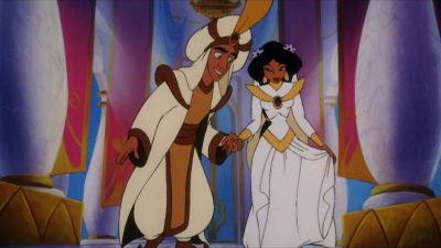 We're here - Aladdin and the King of Thieves