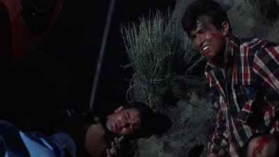 We're hurt, mister.
Please, please, don't do - Hot Rods to Hell